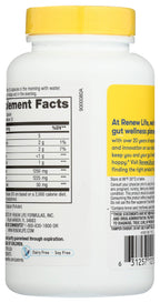 Renew Life Daily Digestive Prebiotic Fiber | 150 Vegan Capsules