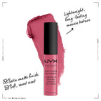Buy now NYX PROFESSIONAL MAKEUP Soft Matte Lip Cream, Lightweight Liquid Lipstick - Milan (Dark Pink-Brown) at indiglob india