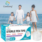 Pen Tips 33G x 6mm, Universal Fit, 100/bx, Comfortable
