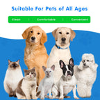 VOISEN 400Pcs Eyes Wipes for Dogs, Pet Tear Stain Remover Wipes