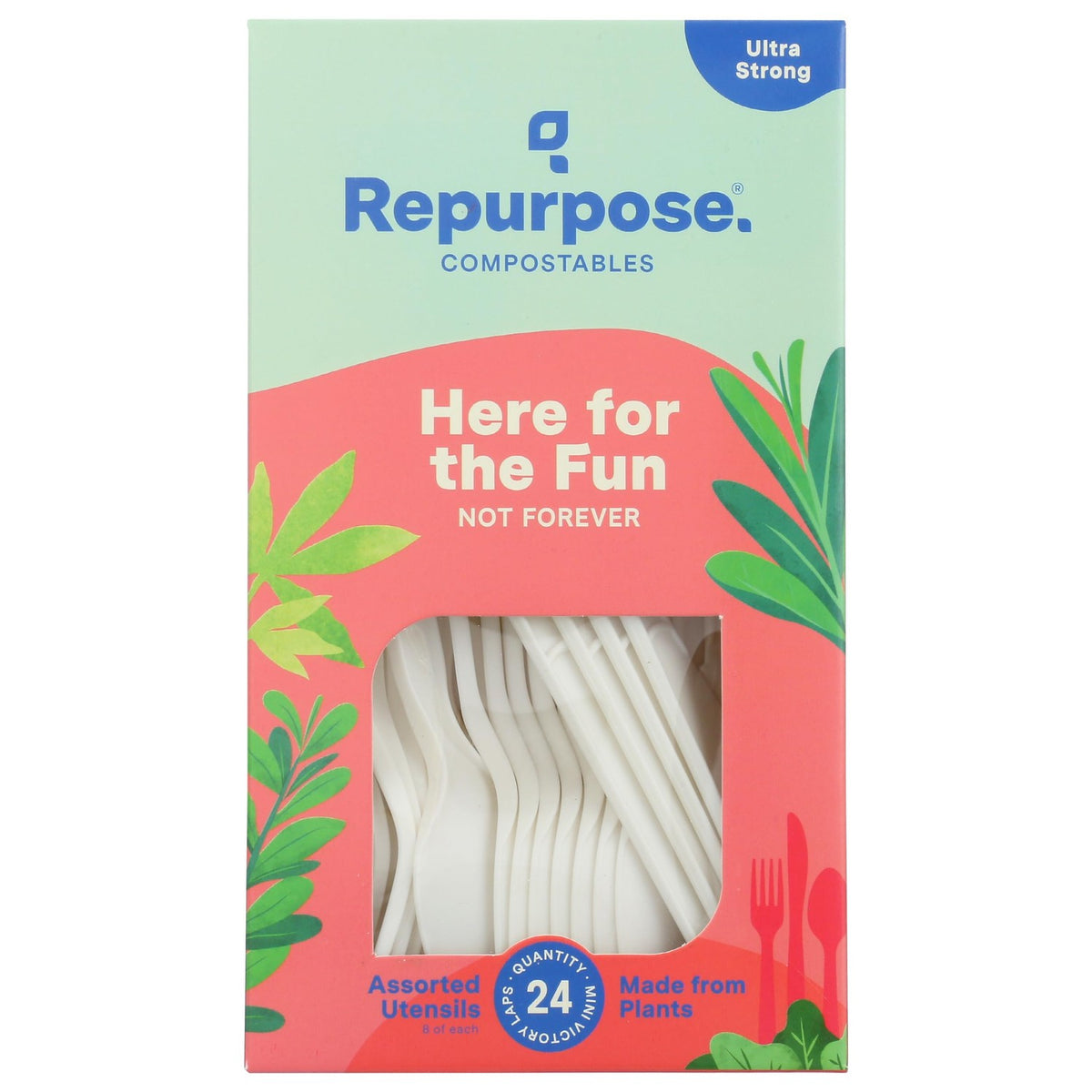 Repurpose, Utenstils Repurpose Combo Set, 24 Count