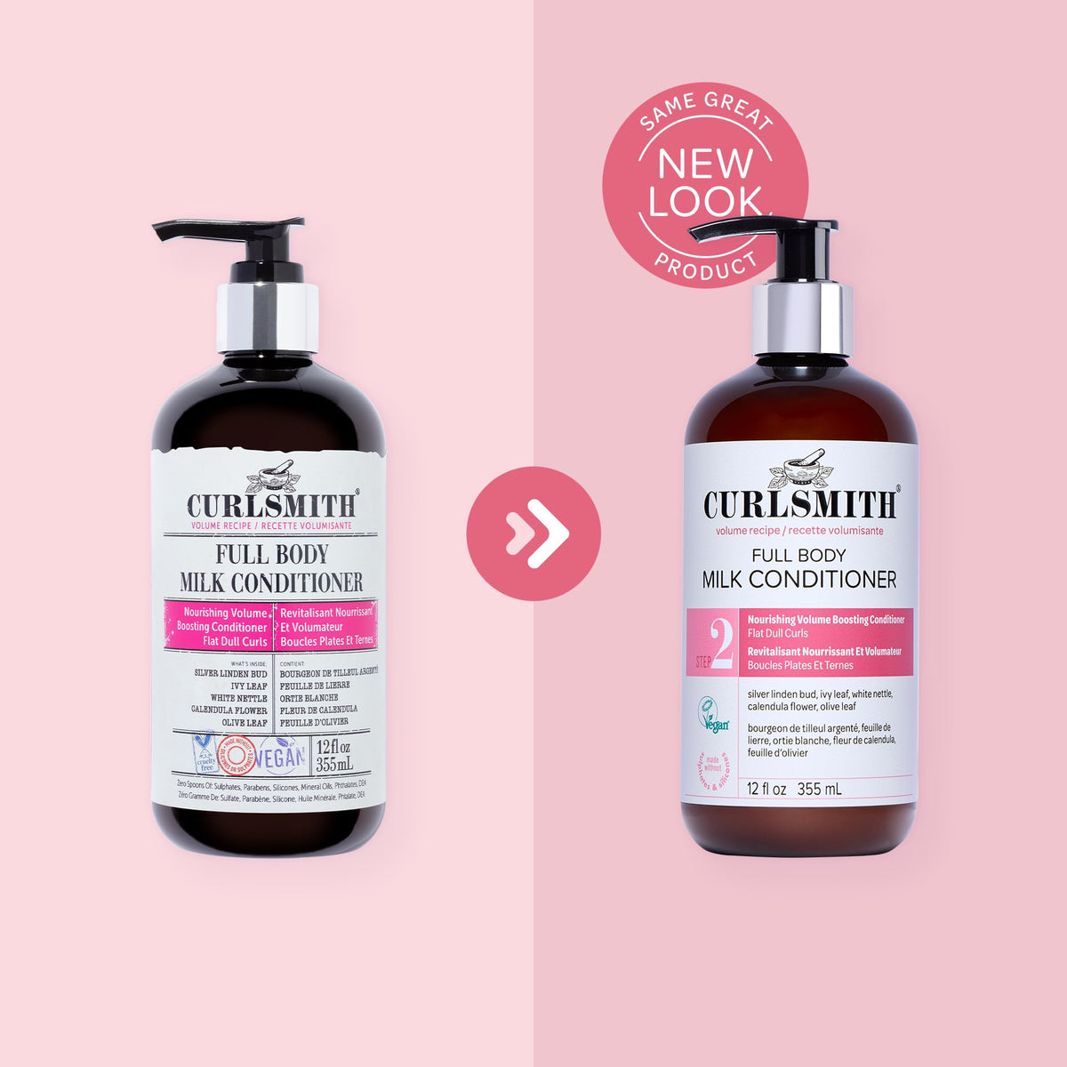 CURLSMITH Full Body Volumizing Conditioner for Curly Hair (12 oz)