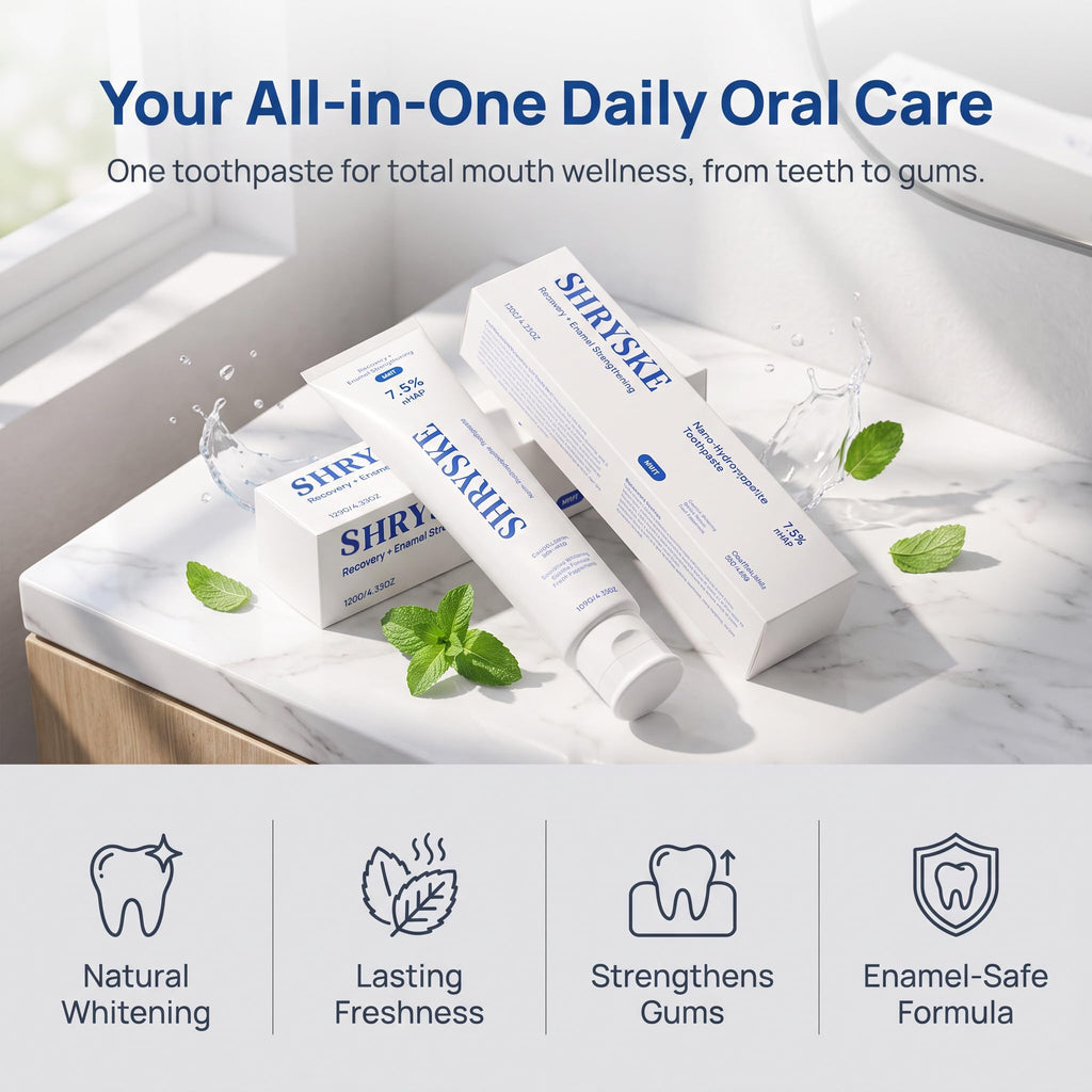 Shryske Toothpaste Whitening, Shryske Toothpaste for Yellow Teeth