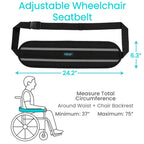 Vive Wheelchair Seatbelt - Safety Belt for the Elderly - Harness for Adults