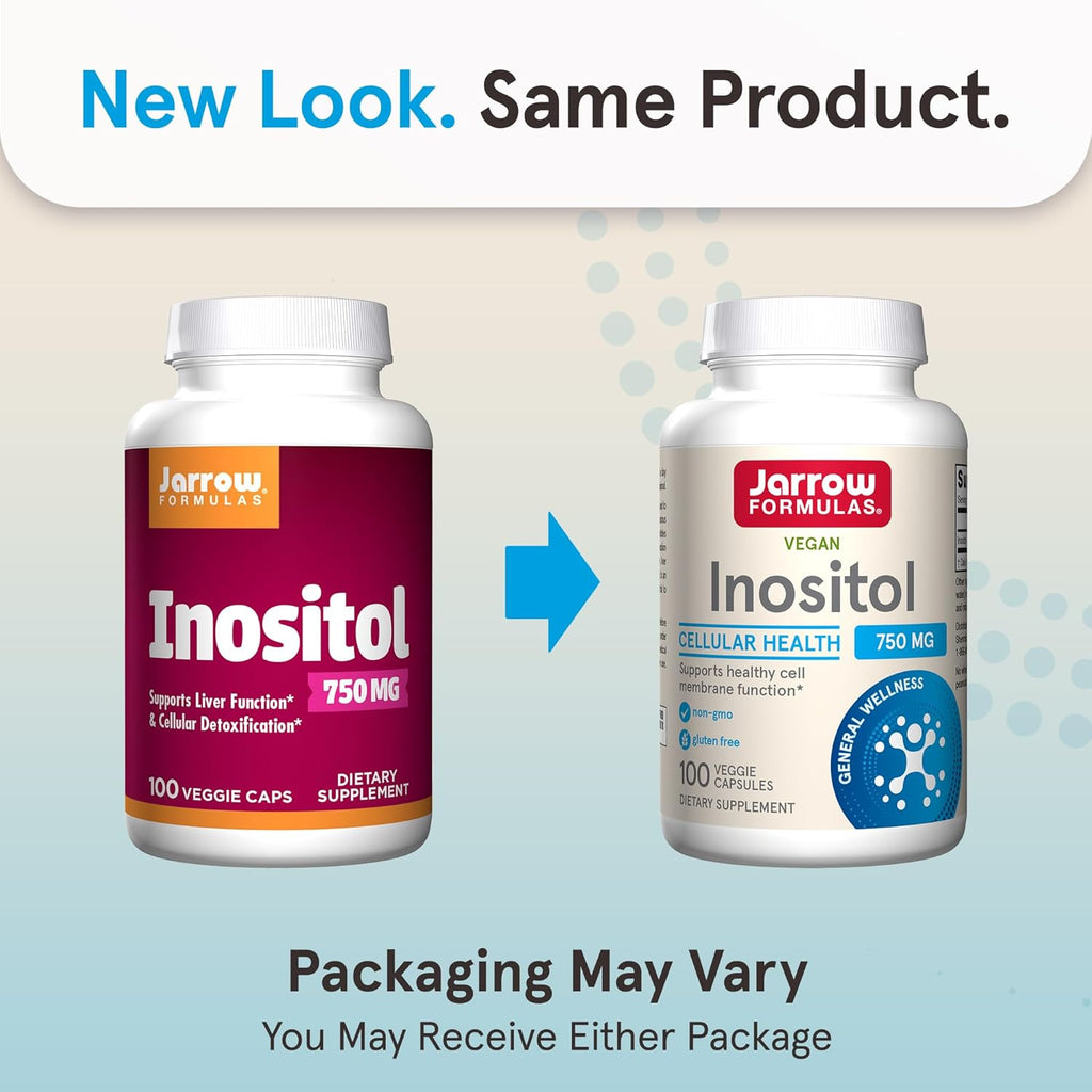 Buy now Jarrow FormulasÂ® Inositol 750 mg, Dietary Supplement, Liver Support for Cellular Health and General Wellness, 100 Veggie Capsules, Up to a 100 Day Supply at indiglob india