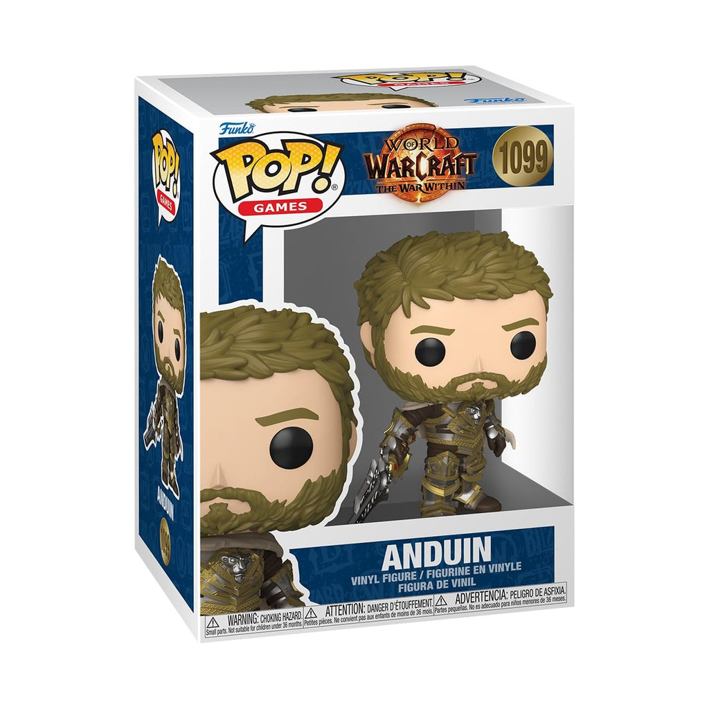 Buy now Funko Pop! Games: World of Warcraft - Anduin - Collectable Vinyl Figure - Gift Idea - Official Merchandise - Toys for Kids & Adults - Video Games Fans - Model Figure for Collectors at indiglob india