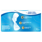 Always Infinity FlexFoam Pads for Women, Size 1, Regular Pad with Wings, Unscented, Up to Zero Feel, Zero Leaks, 60 Count