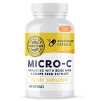 Vimergy Micro-C® Vitamin C Capsules 500mg, Vegan, 300 Servings, Value Size | Whole Body Immunity*, Equal to 7 Oranges, Promotes Collagen* and Healthy Bones*, Kosher, Vegan & Gluten-Free