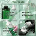 Green Soap Tattoo 16.9OZ & 7OZ Foam Bottle Kit – Make 1.3 Gallons Soap