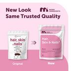 Hair Skin and Nails Vitamins for Women & Men | 400 Softgels with MCT Oil | 21-in-1 Argan Oil, Hyaluronic Acid, Collagen, Keratin & Biotin Supplement | 133-Day Supply | Non-GMO, Gluten Free