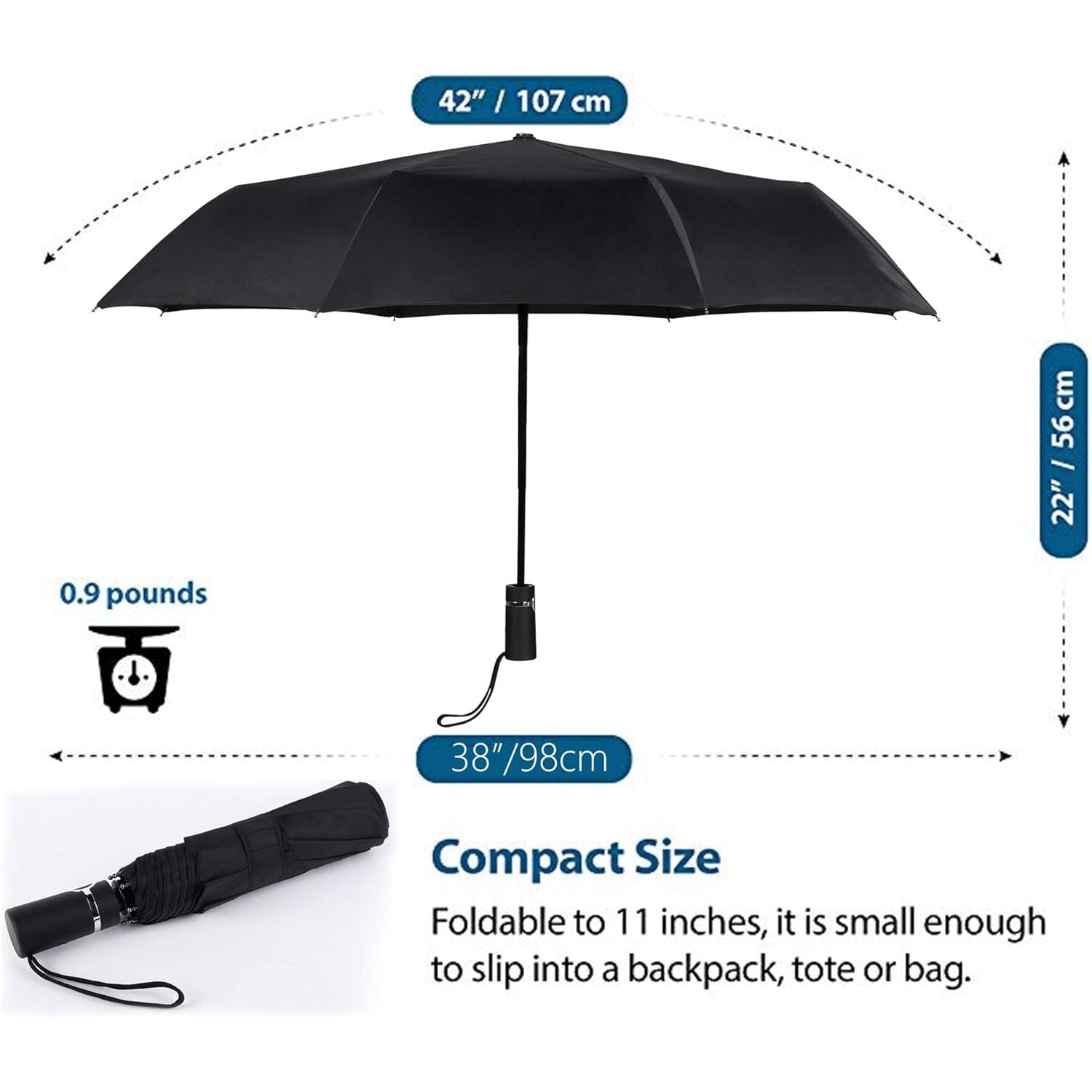 Buy now SY COMPACT Travel Umbrella Windproof Factory outlet Compact Automatic Umbrellas for Rain Compact Small UV Sun Protection Umbrella Durable Waterproof Lightweight-Fits Backpack Car Purse at indiglob india