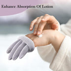 Buy now MIG4U Moisturizing Beauty Gloves Touchscreen Overnight Sleeping Glove for Women Dry Hands, Nighttime Lotion, Eczema, SPA, Cosmetic Treatment, Grey Purple 3 Pairs Size S/M at indiglob india