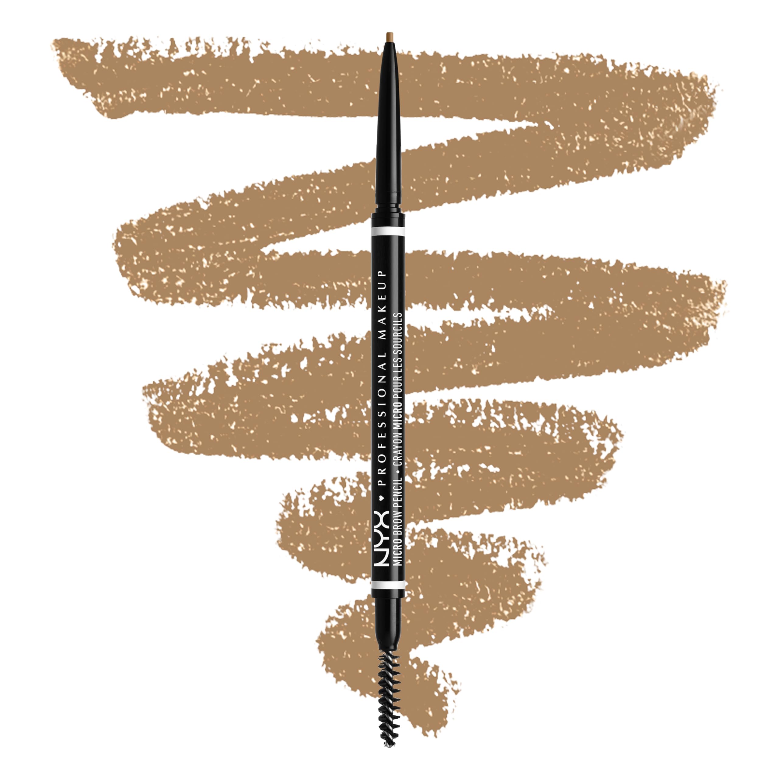 Buy now NYX PROFESSIONAL MAKEUP Micro Brow Pencil, Precise Eyebrow Pencil - Ash Blonde 2 Blonde at indiglob india