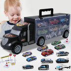 Buy now Toddler Toys for 3-4 Year Old Boys,Large Transport Cars Carrier Set Truck Toys with 12 Die cast Vehicles Truck Toys Cars,Ideal Christmas Easter Gifts Toys for Kids Age 3-7 at indiglob india