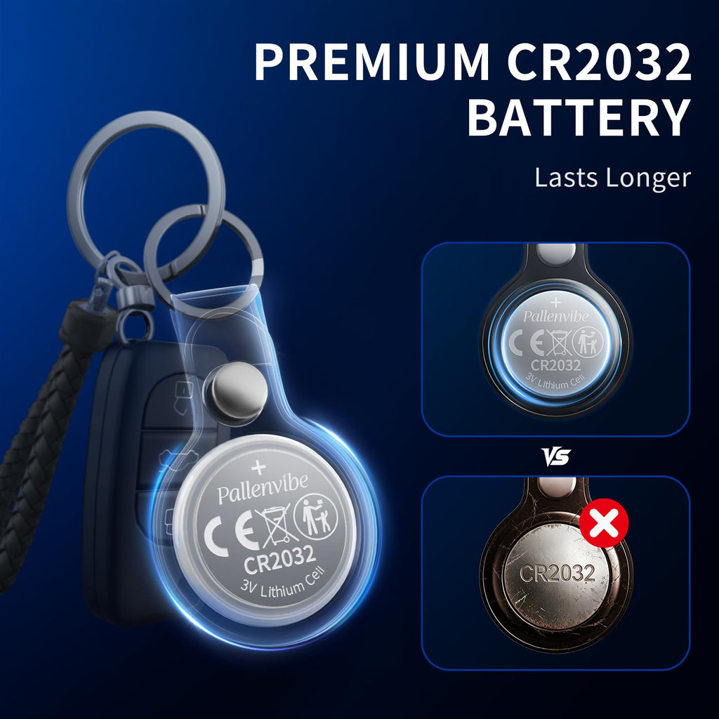24 Pack CR2032 Battery,3V Lithium Coin Cells, Long Storage Life for AirTag