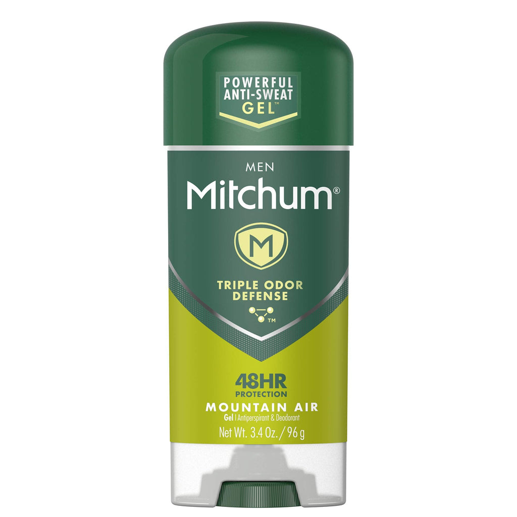 Buy now Mitchum Anti-Perspirant & Deodorant Clear Gel, Mountain Air - 3.4 Oz (6 Packs) at indiglob india