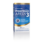 PreserVision AREDS 2 Eye Vitamins Lutein & Zeaxanthin Supplement 60 Softgel | AREDS 2 Formula, Macular Support*, Lutein, Zeaxanthin, vitamin C, E, Zinc, Copper, Minigels, #1 eye Doctor Recommended brand1