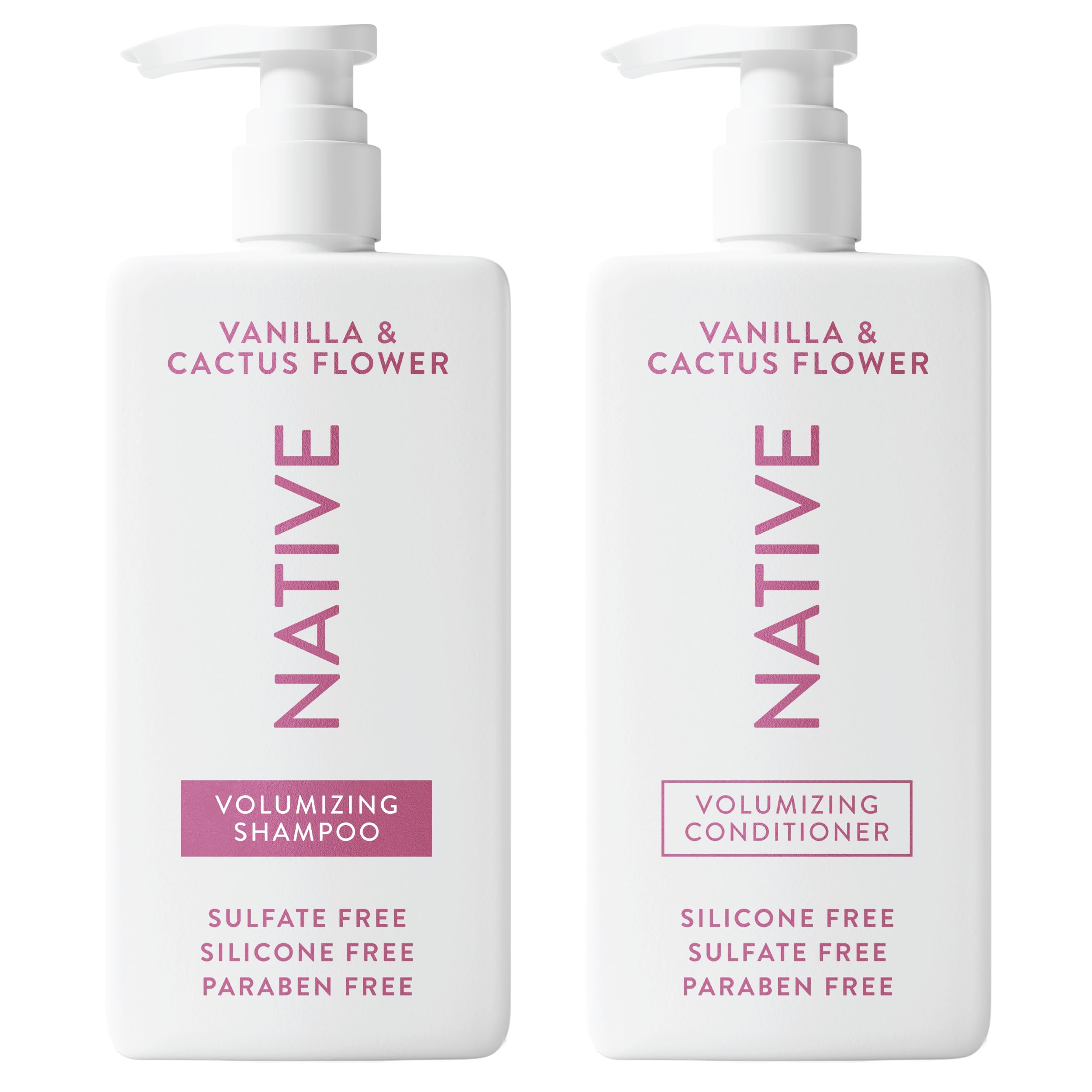 Buy now Native 2-in-1 Shampoo & Conditioner - Autumn Air & Amber - Naturally Derived Ingredients, Silicone-Free, Sulfate-Free, Paraben-Free, Strengthening Hair Care | Fall Seasonal Bundle 16.5 oz - 2 Pk Vanilla & Cactus Flower 2-in-1 at indiglob india