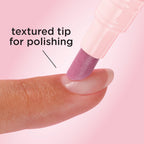 Sally Hansen Push & Buff 2-in-1 Cuticle Care Treatment Pen | Exfoliates, Polishes and Smooths Cuticles | Textured Tip for Instant Results | Easy, Mess-Free Nail Care on the Go