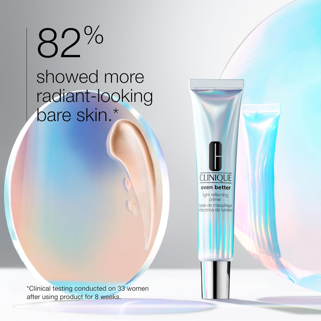 Buy now Clinique Even Better Light Reflecting Face Primer With Vitamin C + Hyaluronic Acid For All Skin Types | Hydrating, Lightweight + Illuminating Finish at indiglob india