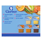 Gerber Stage 2 Super Blend Baby Food Variety Pack, 4 Oz, 32 Pack