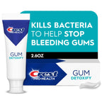 Crest Pro-Health Gum Detoxify Toothpaste 2.6 oz- Anticavity, Antibacterial Fluoride Toothpaste, Clinically Proven Gum, Sensitive, and Enamel Protection, Plaque Control