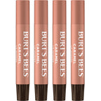 Buy now Burt's Bees Shimmer Lip Tint Set, Tinted Lip Balm Stick, Moisturizing for All Day Hydration with Natural Origin Glowy Pigmented Finish & Buildable Color, Caramel (4-Pack) at indiglob india