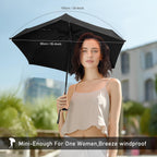 Buy now LEAGERA Mini Umbrella - Compact, Waterproof Travel Umbrella for Light Rain, Suitable for Women's Purse and Pocket at indiglob india