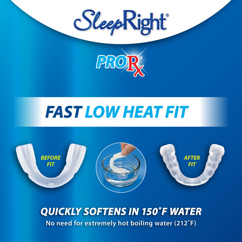 SleepRight ProRx Custom Fit Dental Guard for Teeth Grinding and Clenching
