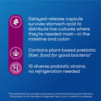 Nature's Way Fortify Women’s Probiotic 30 Billion CFU, 30 ct | Daily Multi-Strain Probiotic for Digestive, Vaginal, and Immune Support*, Once-Daily Capsule, No Refrigeration Required