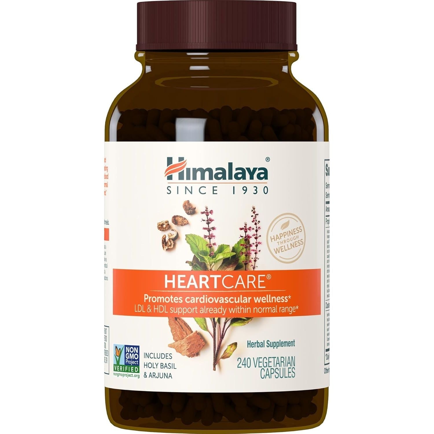 Buy now Himalaya HeartCare - Herbal Heart Health Supplements with Ashwagandha and Amla - Vegan, Non-GMO, Gluten Free, 720 mg, 120 Capsules 240 Count (Pack of 1) at indiglob india