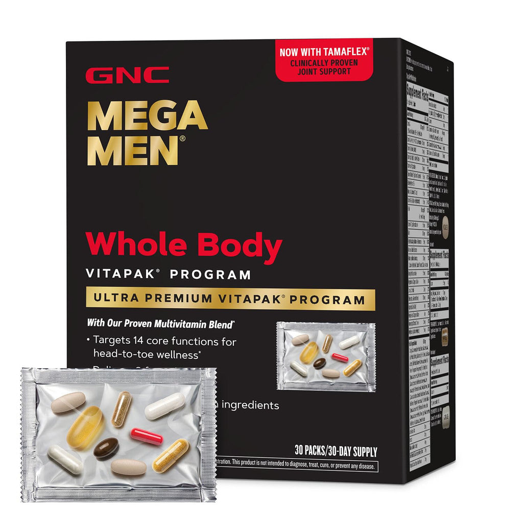 Buy now GNC Mega Men Vitapak Program | Whole Body | 30 Count at indiglob india