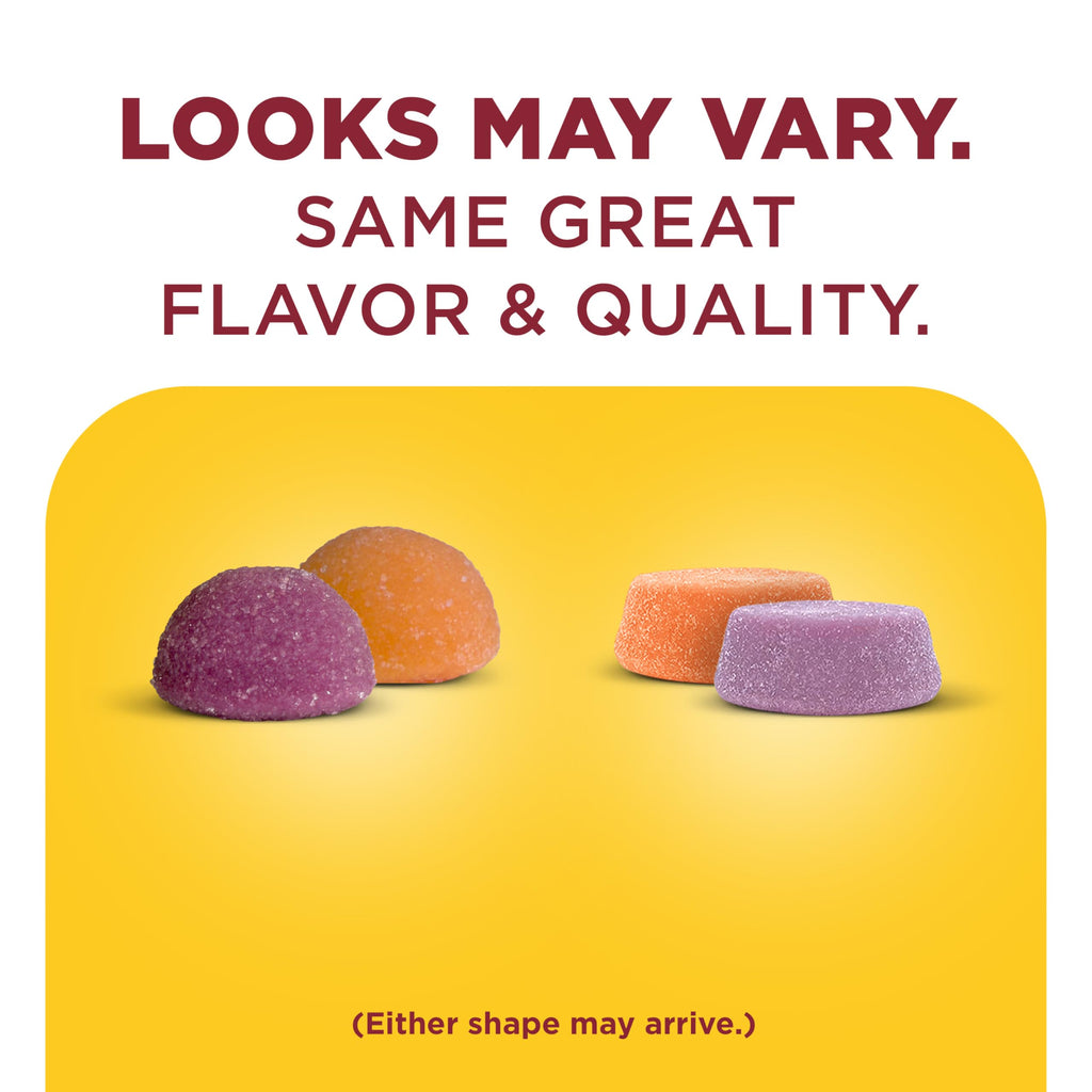 Nature Made Calcium Gummies 500 mg per Serving with Vitamin D3, 80 Gummies | Calcium Supplement for Bone Support, Calcium with Vitamin D Gummies, Cherry, Orange and Strawberry Flavors, 40 Day Supply