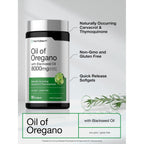 Horbäach Oil of Oregano with Blackseed Oil Softgels | 90 Pills