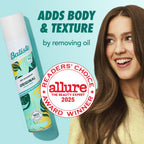 Batiste Original Dry Shampoo, Absorbs Oil & Grease, Classic Clean Scent, 3.81 oz. (Pack of 2)