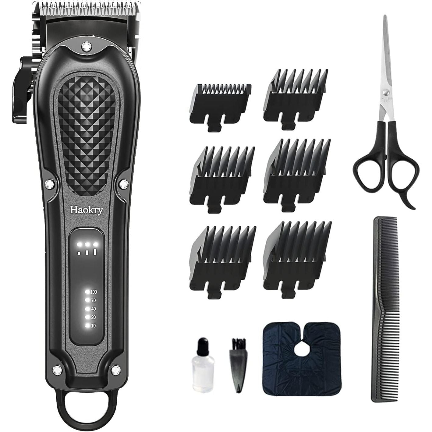 Buy now Hair Clippers for Men Professional - Cordless&Corded Barber Clippers for Hair Cutting & Grooming Rechargeable Beard Trimmer Default at indiglob india