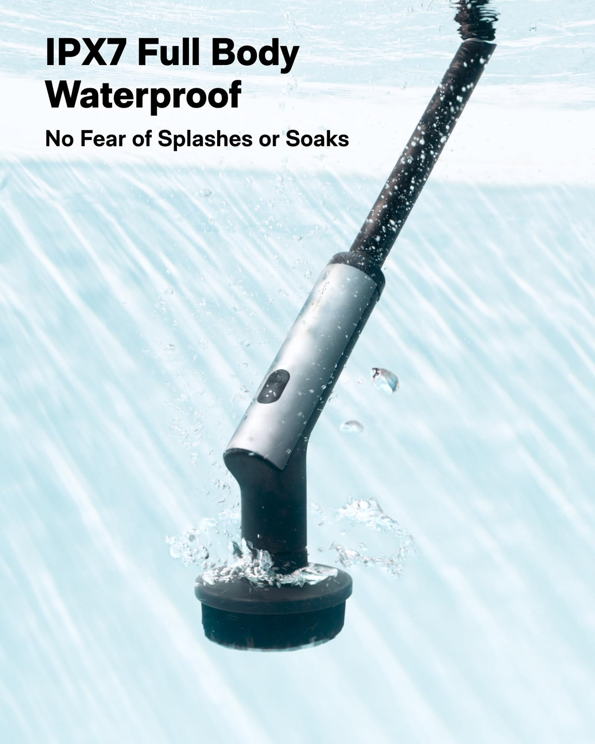 HOTO Swift™ Easycare Cordless Electric Spin Scrubber, for Bathroom, Tile
