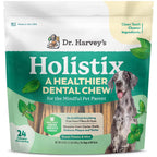Dr. Harvey's Holistix Dental Chews for Dogs for Fresh Breath (24 Sticks)