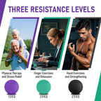 3 Pack Stress Balls for Adults, Squeeze Balls for Hand Therapy