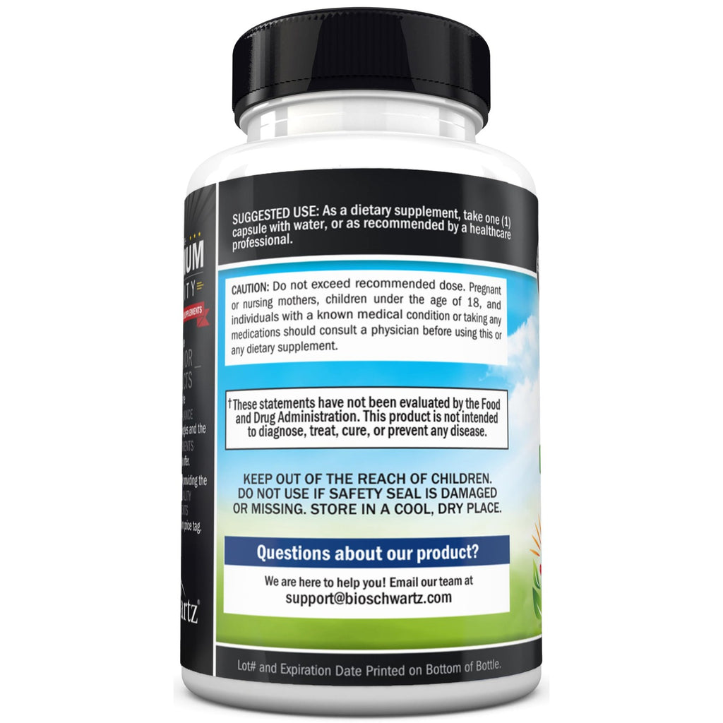 Advanced Prebiotics & Probiotics for Women & Men, 30 Capsules | Digestive Enzymes, L. Reuteri, Inulin Fiber for Immune, Digestive and Gut Health Support - Non-GMO, Gluten-Free, Dairy-Free
