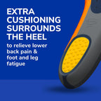 Buy now Dr. Scholl's Heavy Duty Support Insole Orthotics, Big & Tall, 200lbs+, Wide Feet, Shock Absorbing, Arch Support, Distributes Pressure, Trim to Fit Inserts, Work Boots & Shoes, Men Size 8-14, 1 Pair at indiglob india