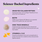 Lemme Glow Collagen Gummies for Strong Nails & Healthy Skin, 30-Day Supply | Strong hair & nails, Healthy Skin, Peptides, Biotin, Trace Minerals, Zinc, Vitamins A, C & E, Dairy & Gluten Free