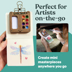 Tobios Mini Watercolor Workbook for Beginners & Adults – Pre-Sketched Book