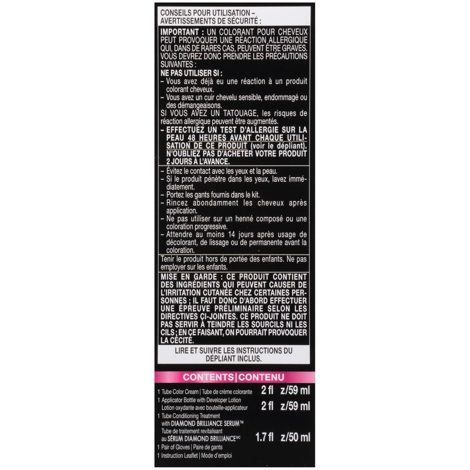 Schwarzkopf Color Ultime 1.4 Sapphire Black Hair Dye, Permanent Intense Black with Diamond Brilliance, Fade-Resistant, Covers Grays, All Hair Textures (Pack of 2)