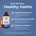 MARYRUTH'S Postnatal & Prenatal Liquid Multivitamin for Women, 16 oz, Vegan | Selenium, Folate, Healthy Fetal Development, Vegan, Non-GMO