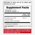 Lab | chlorophyll | chlorophyll pills | 200 Softgels | clorofila.