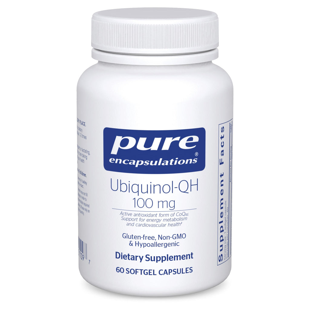 Pure Encapsulations Ubiquinol-QH, 60 Softgel Capsules
