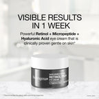 Buy now Neutrogena Rapid Wrinkle Repair Retinol Pro+ Anti-Wrinkle Eye Cream, Targeted Eye Cream for Wrinkles & Dark Circles, Formulated without Fragrance, Dyes, Phthalates, and Parabens, 0.5 oz at indiglob india