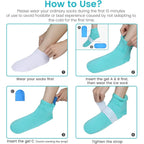 Buy now SuzziPad Cold Therapy Socks with Reusable Gel ice Packs - Achieve Relief from Sprains, Muscle Pain, Bruises, Swelling, Edema, Chemotherapy, Arthritis, Post Partum Foot (S/M) at indiglob india