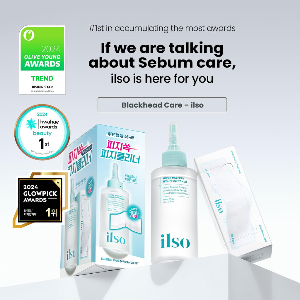 ILSO Melting Sebum Softener 5.29 fl oz, Sebaceous Filament Care